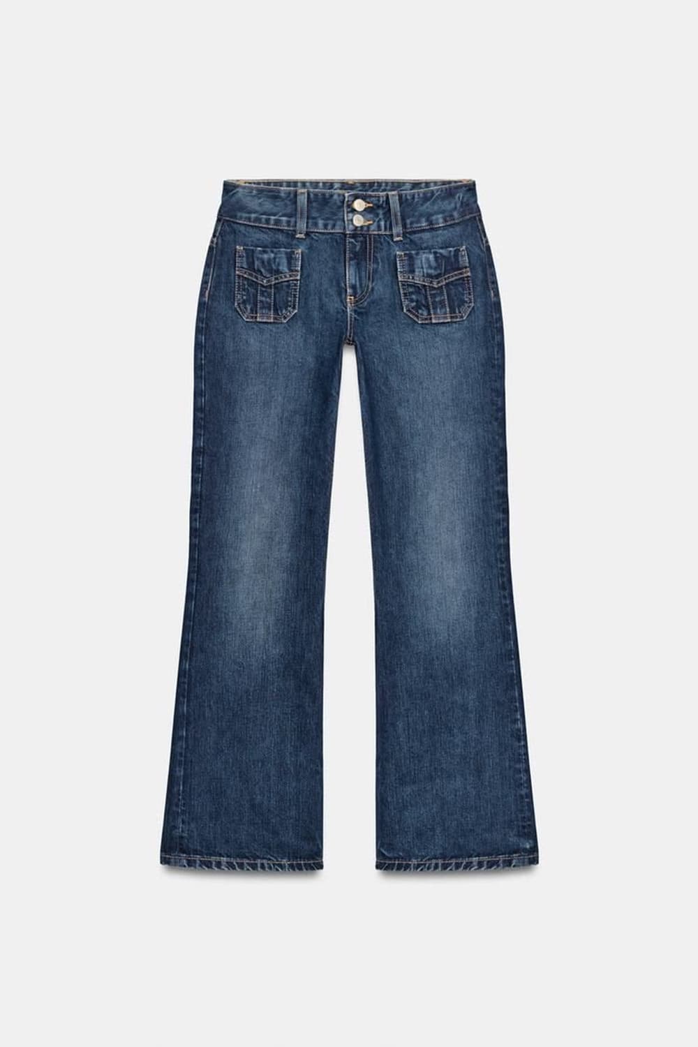 Zara 9부 데님 팬츠 상품이미지1