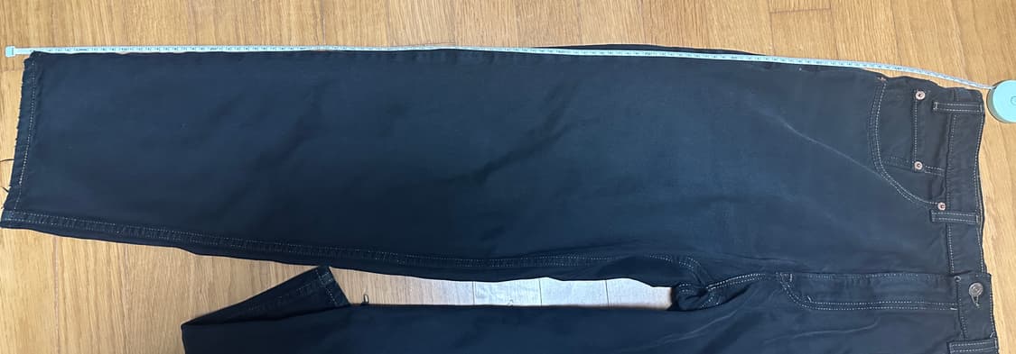 [38/32] 리바이스 550 블랙 데님 상품이미지4