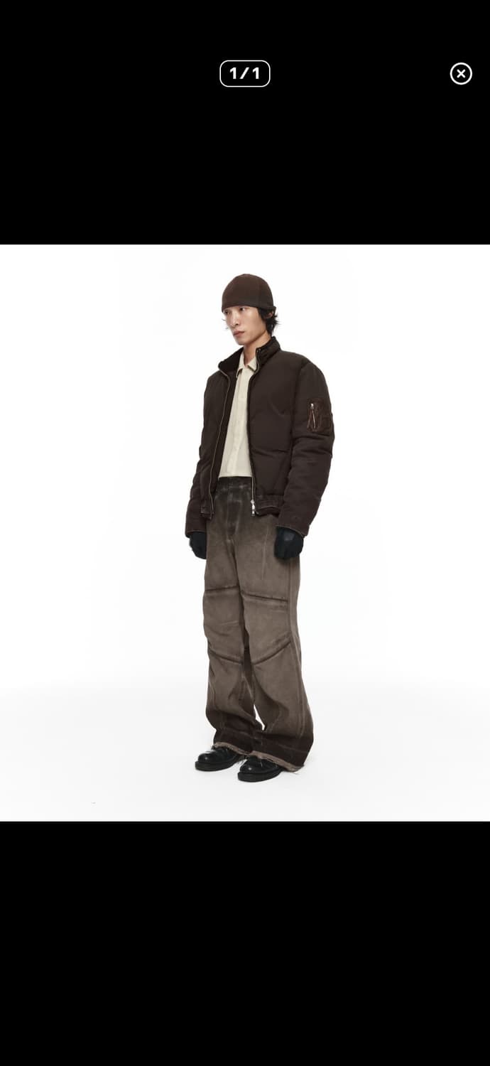 구매 L ] Xilm ep8 01 trousers BROWN 상품이미지1