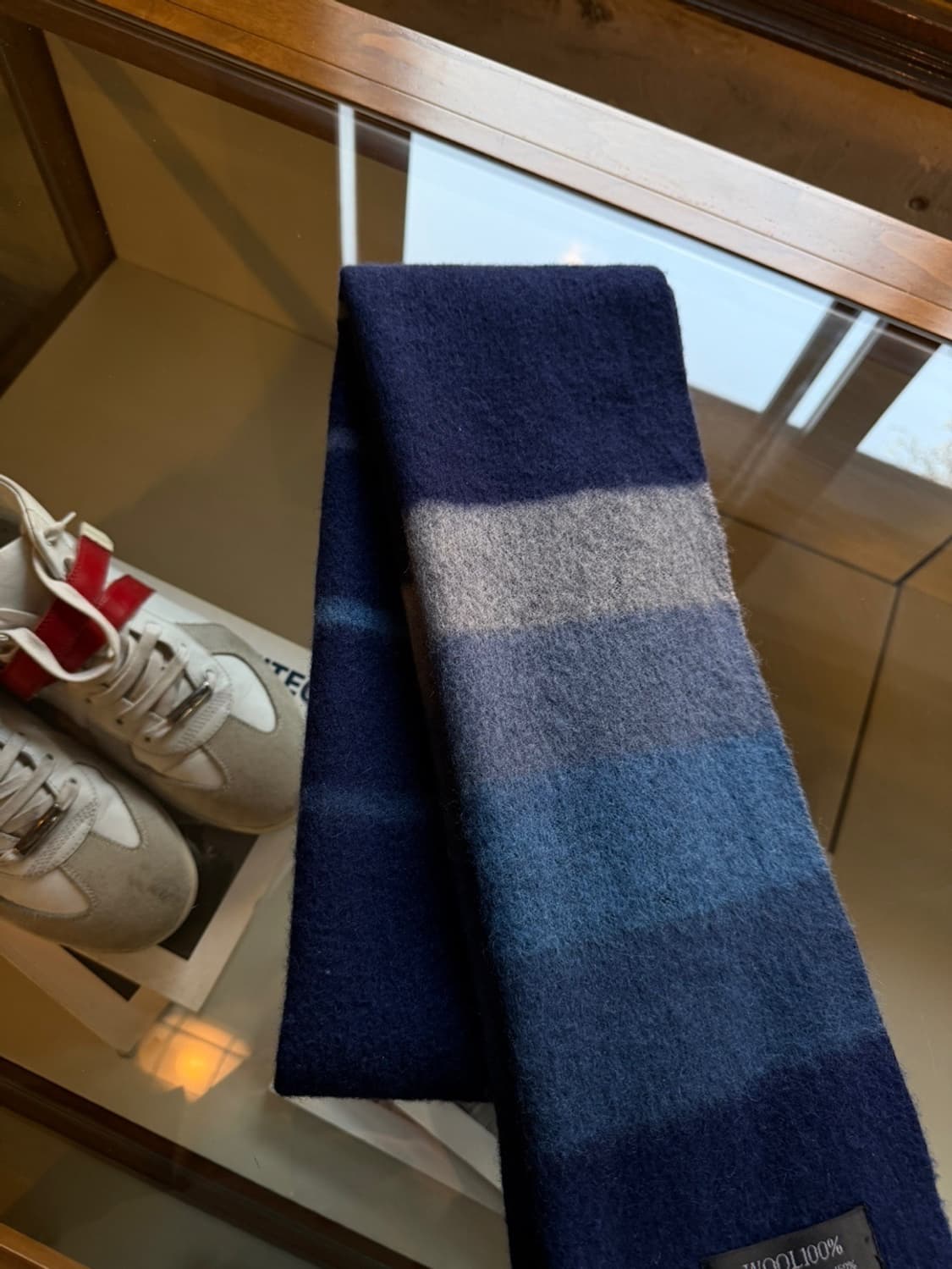 브리티쉬 울 캐시미어 머플러 상품이미지6