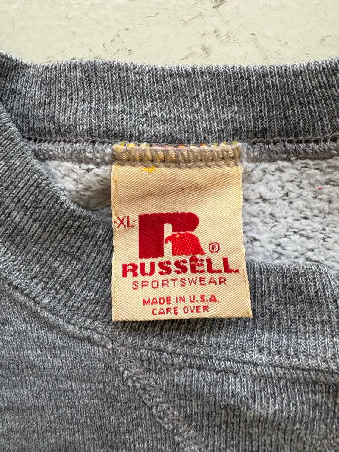 70's USA Russell sweatshirt.  상품이미지4