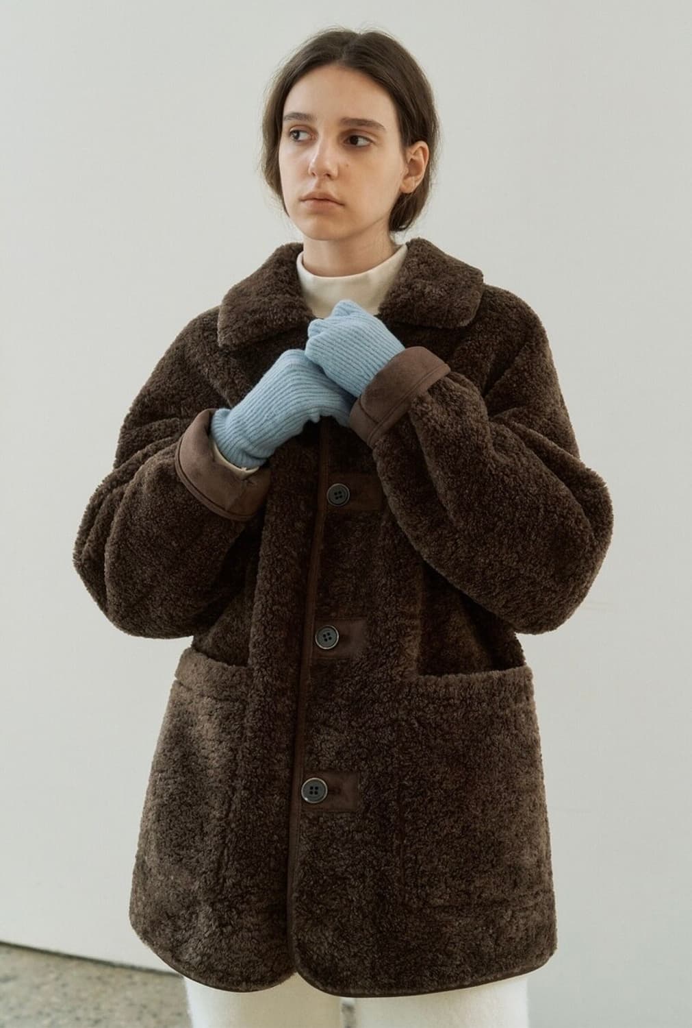 앤니즈 리버시블 시어링 자켓 Reversible shearling jac 상품이미지3