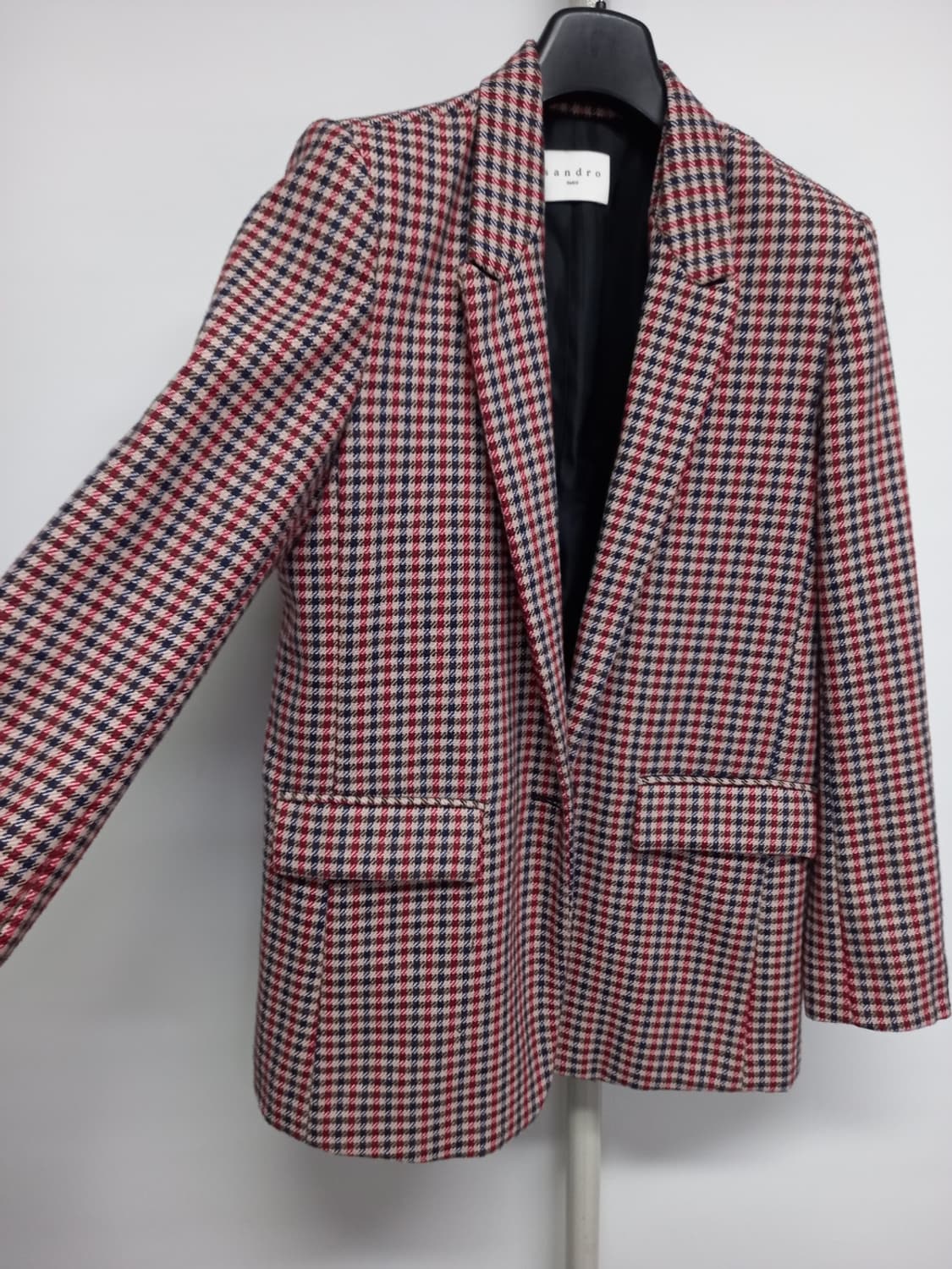 산드로 춘추동 모 자켓 66.55 상품이미지4