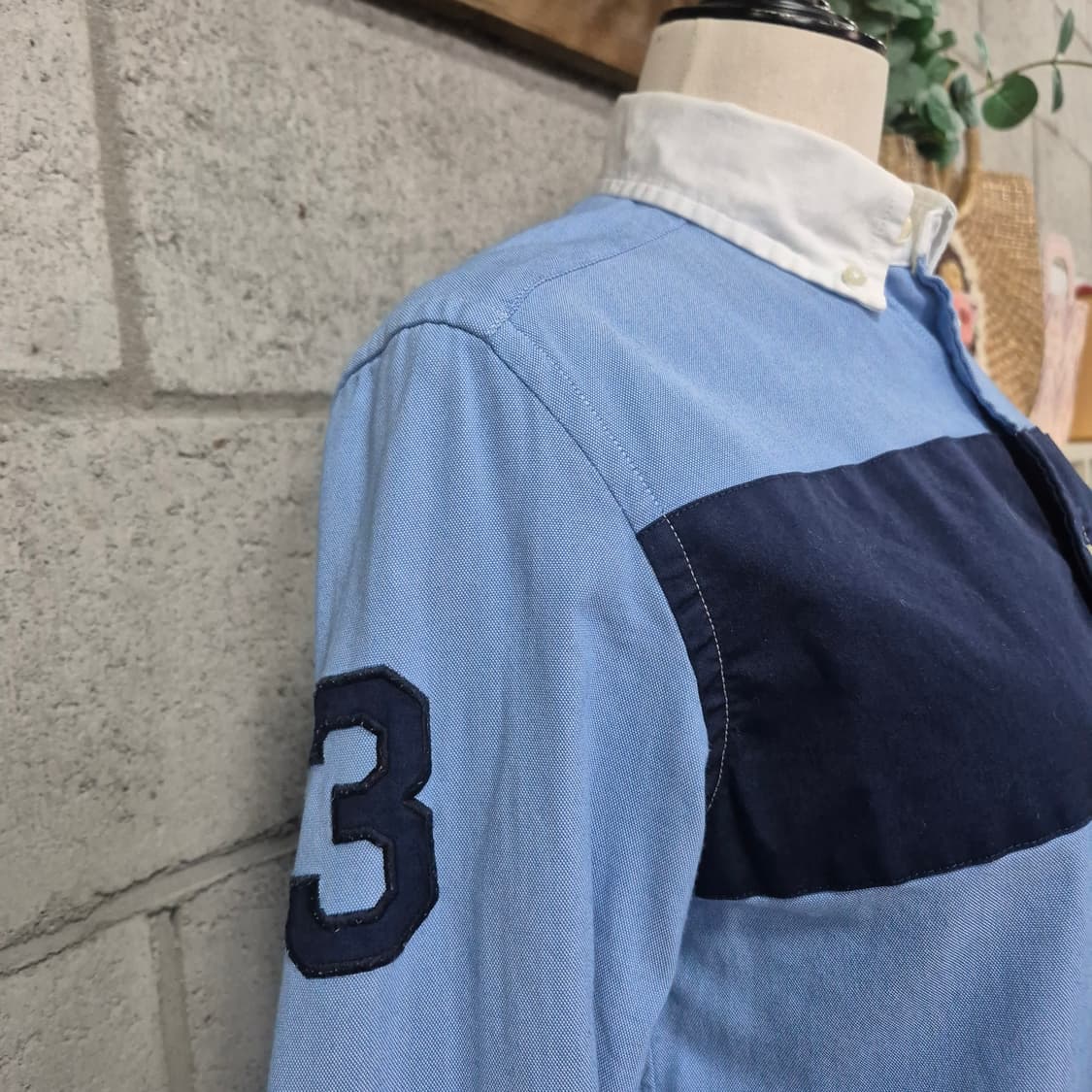 폴로 랄프로렌 블루 빅포니 셔츠 상품이미지5