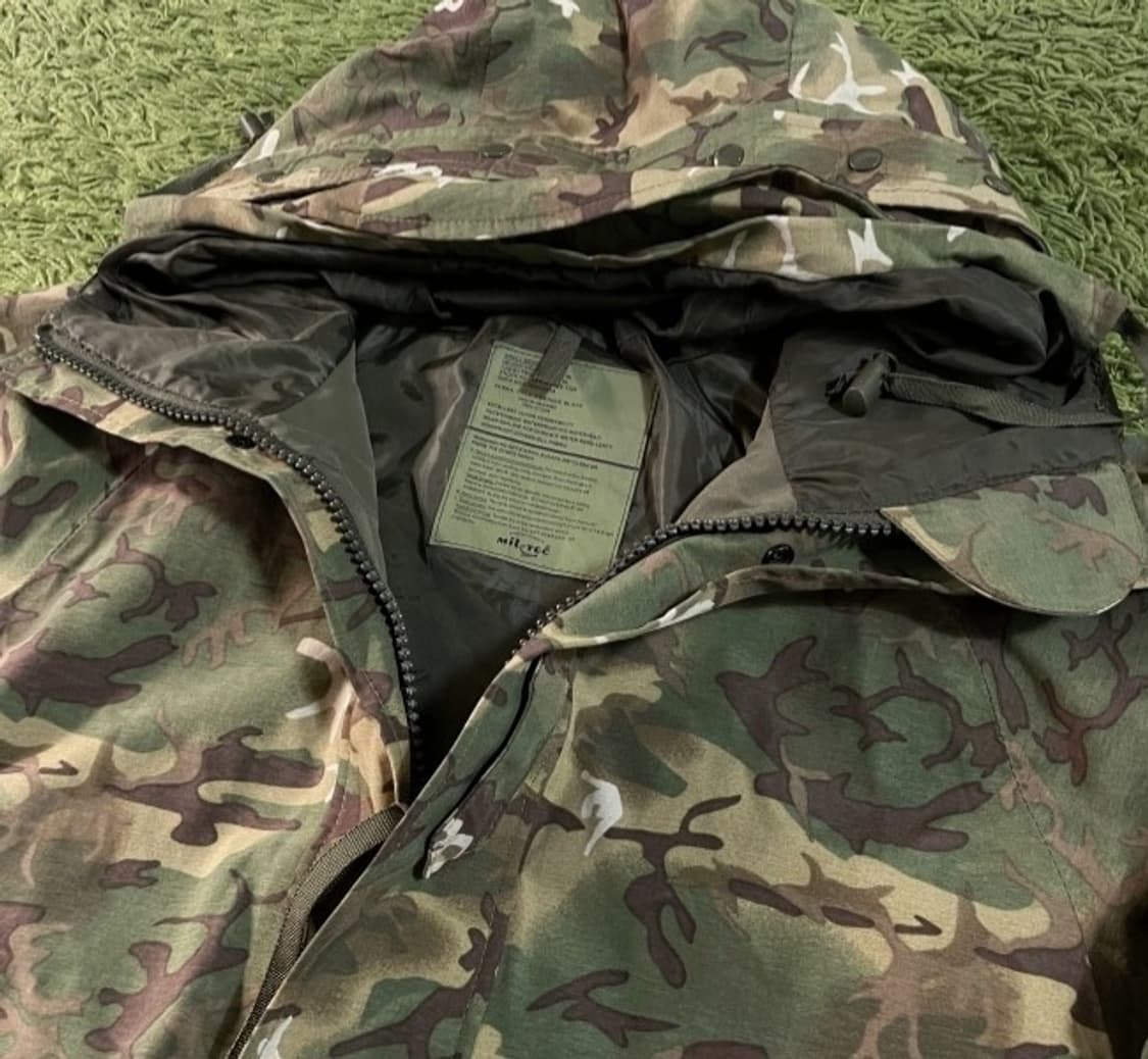 밀텍 밀리 밀리터리 카모 고어텍스 자켓 100/L 상품이미지2