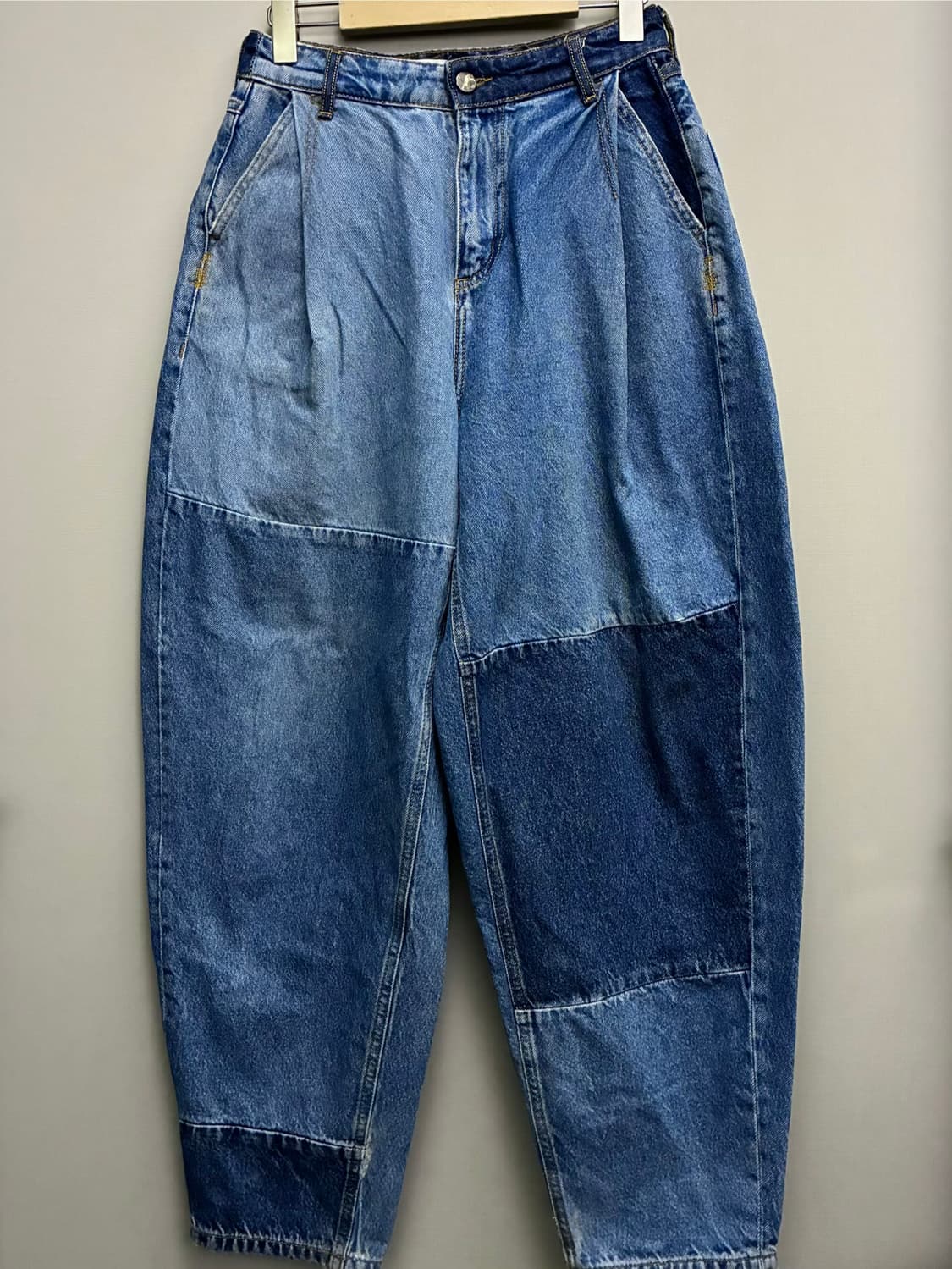 (26~28)Ader zara 자라 x 아더에러 베럴 레그 진 데님 블루 상품이미지9