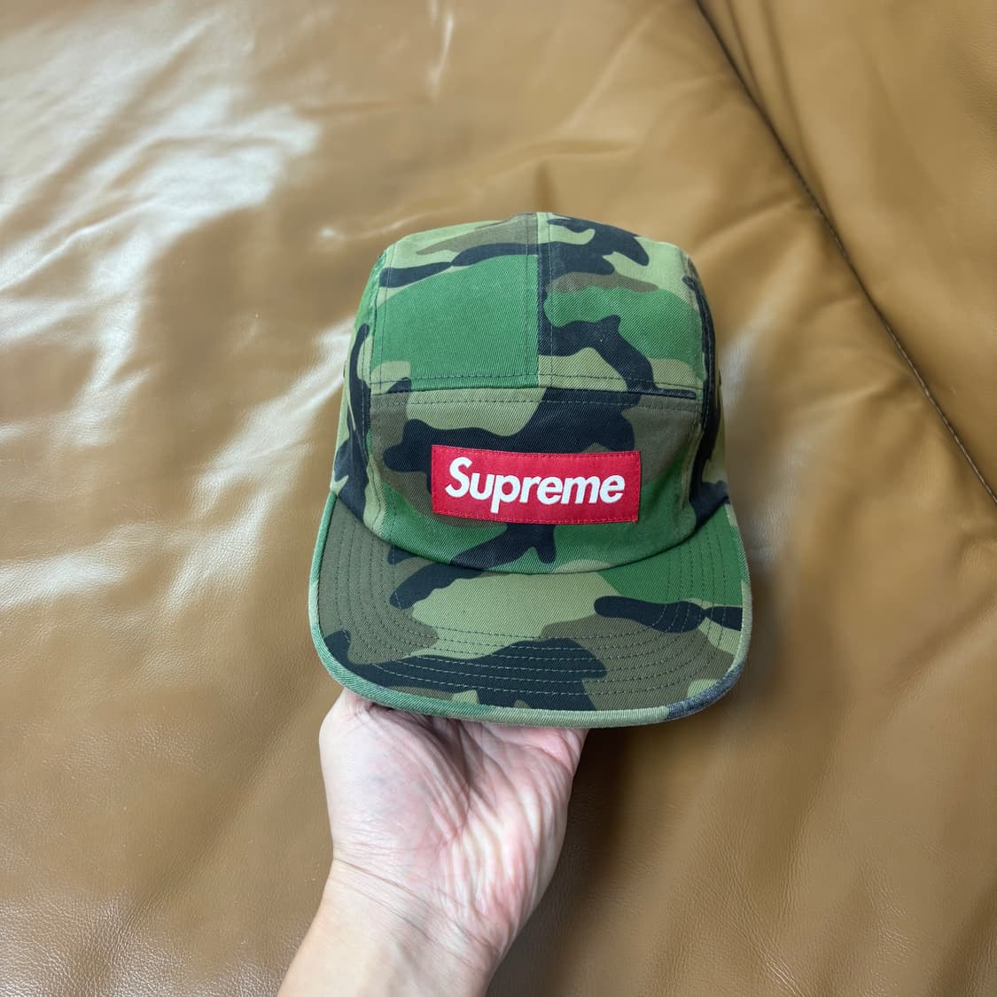 Supreme 슈프림 밀리터리 우드랜드 카모 캠프캡 모자 (Camo) 상품이미지2