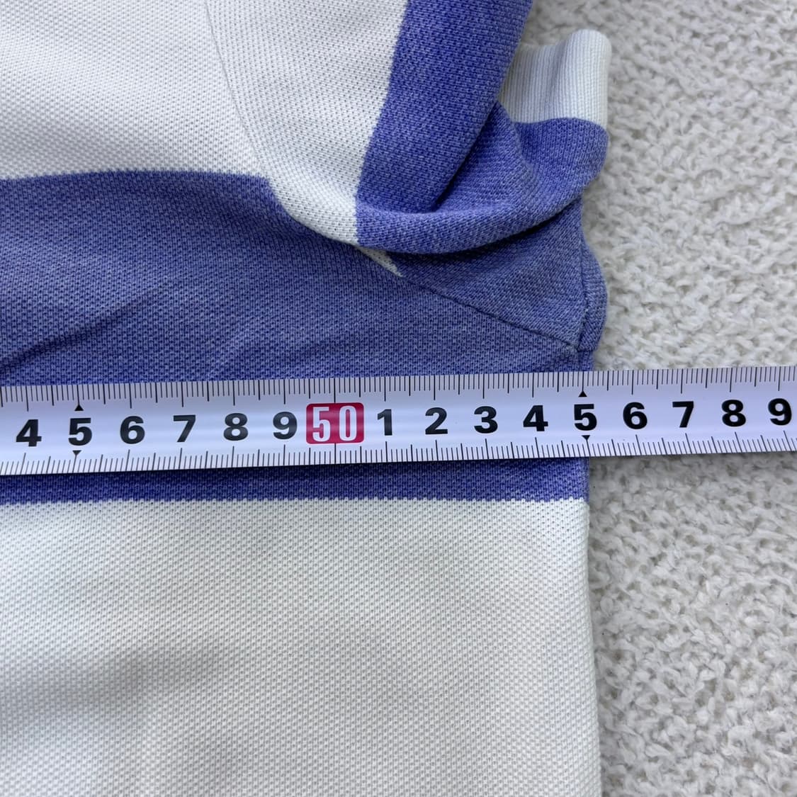 110 헤지스 남성 스트라이프 반팔 0416E 상품이미지6