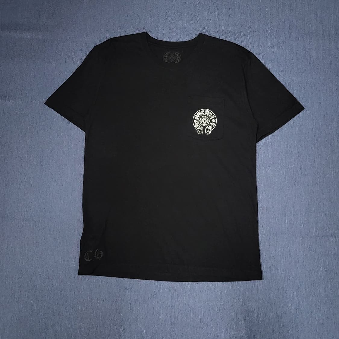 크롬하츠 홀스슈 서울 한정 티셔츠 블랙 (L) 상품이미지1