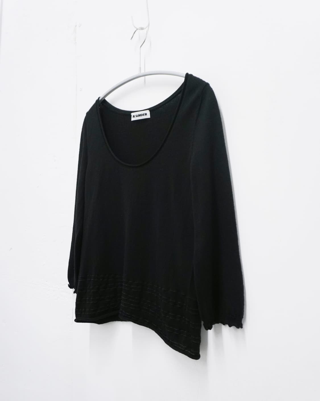 JIL SANDER wool silk blend knit top 상품이미지3