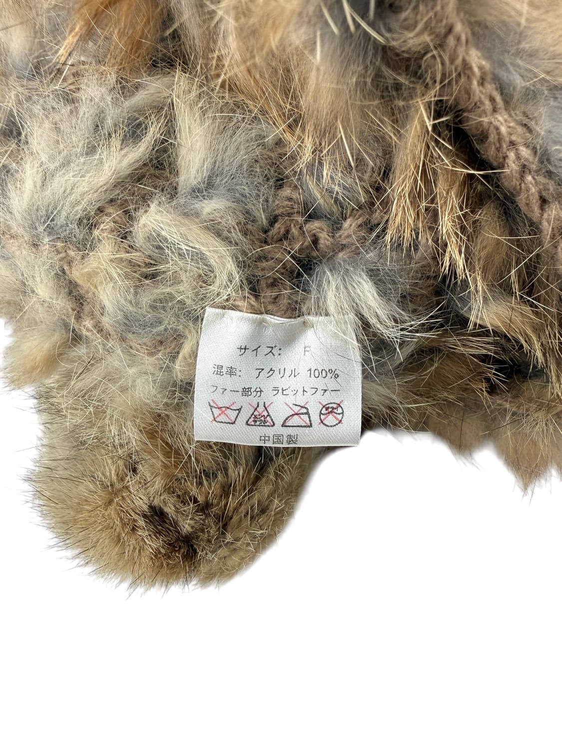 JPN 래빗 퍼 이어플랩 폼폼 비니 상품이미지3