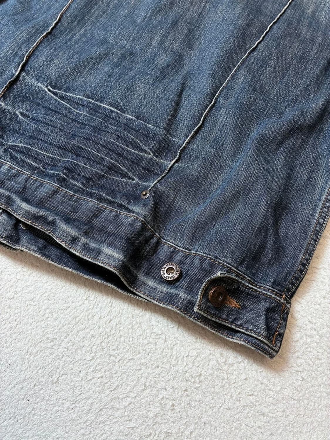 게스 Guess 00's Y2K 워시드 데님 자켓 PN7431 상품이미지7