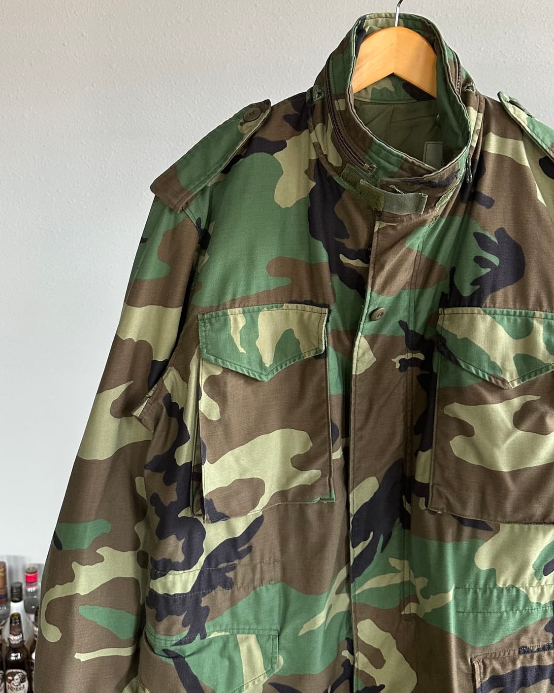 [M]US ARMY 미육군 우드랜드 M65 야상 필드 자켓 상품이미지3