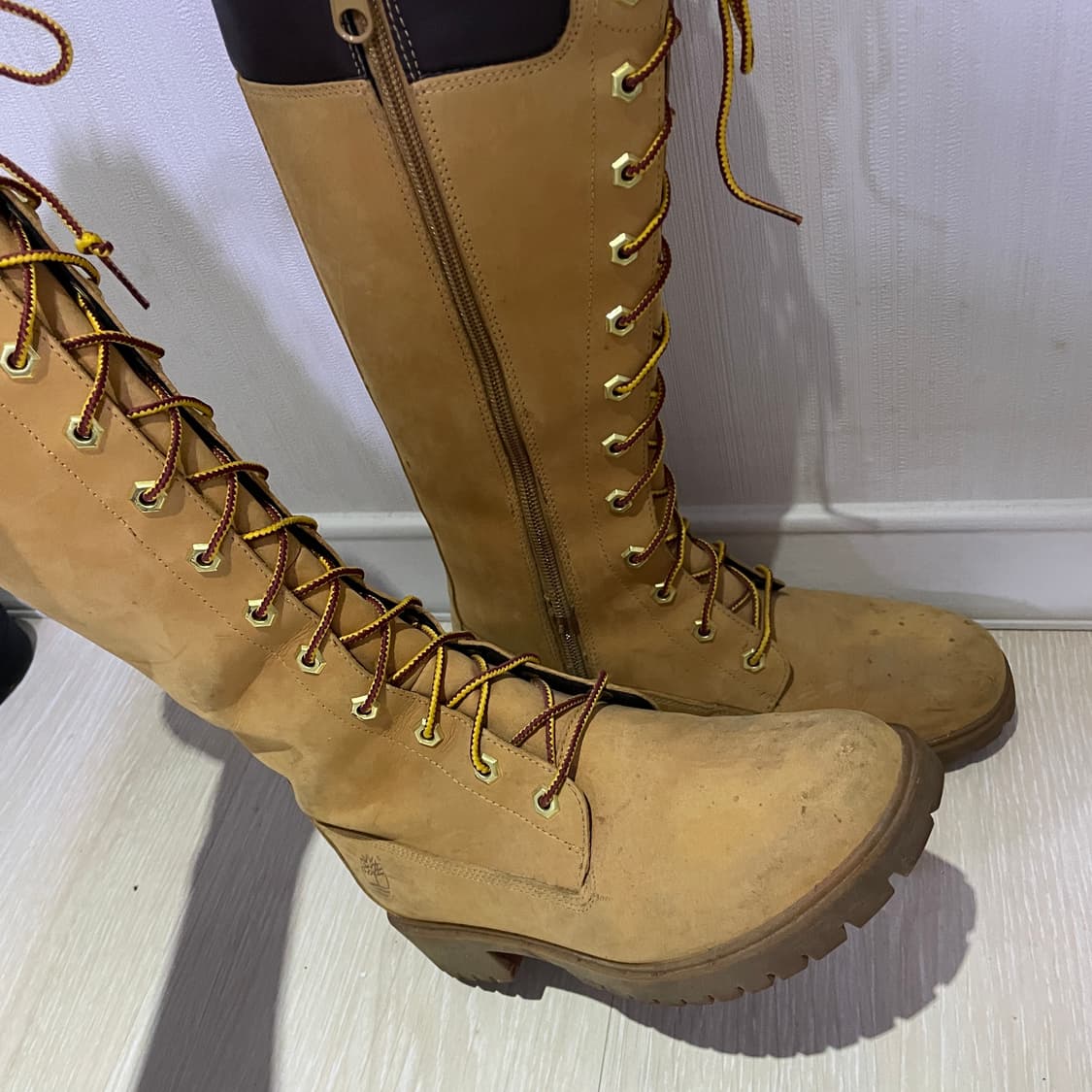 [uk4.5] 팀버랜드 14인치 롱부츠 카멜 브라운 235 상품이미지1