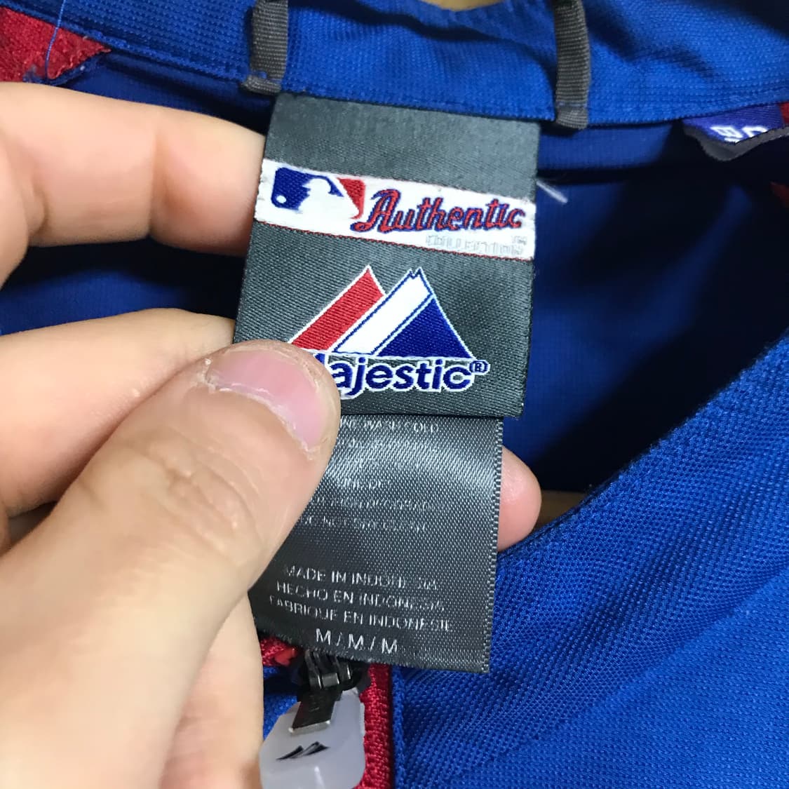 마제스틱MLb 시카고컵스 대장급 아노락 바람막이 상품이미지3