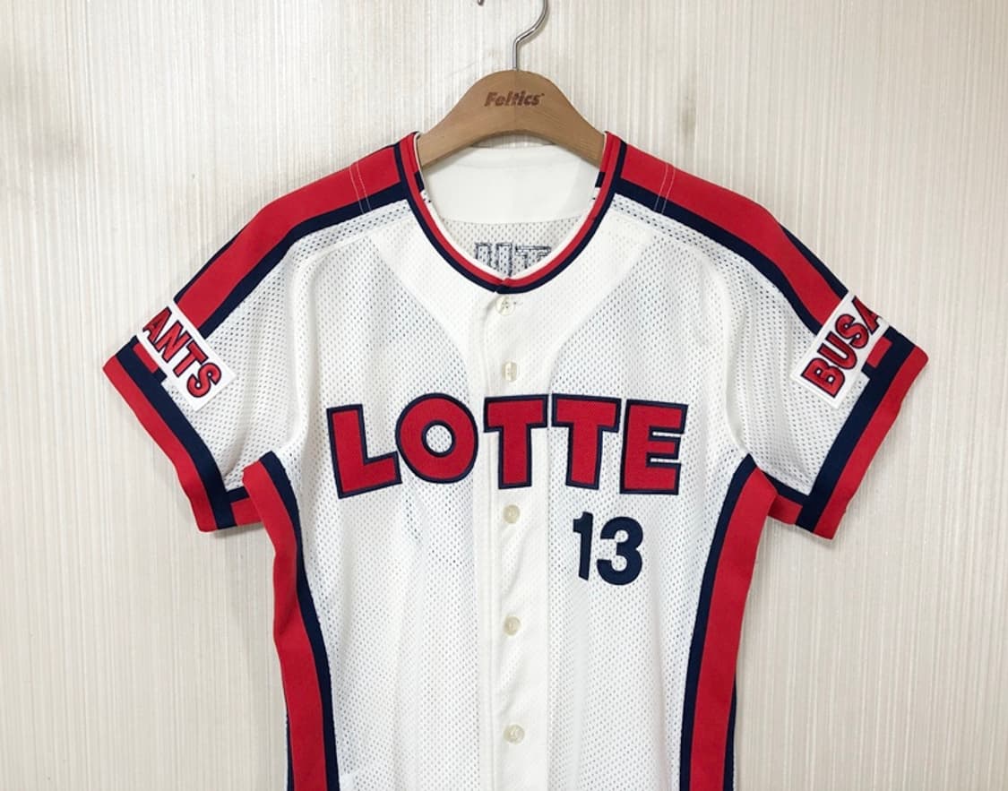 KBO 카멜레온어센틱 롯데자이언츠 챔피언홈유니폼 85 #13 황재균 상품이미지2