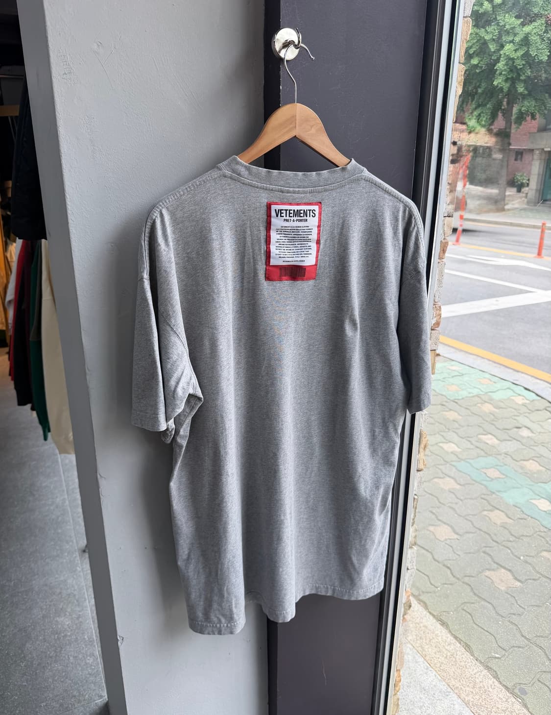 S/ 베트멍 인사이드 아웃 오버핏 반팔 상품이미지7