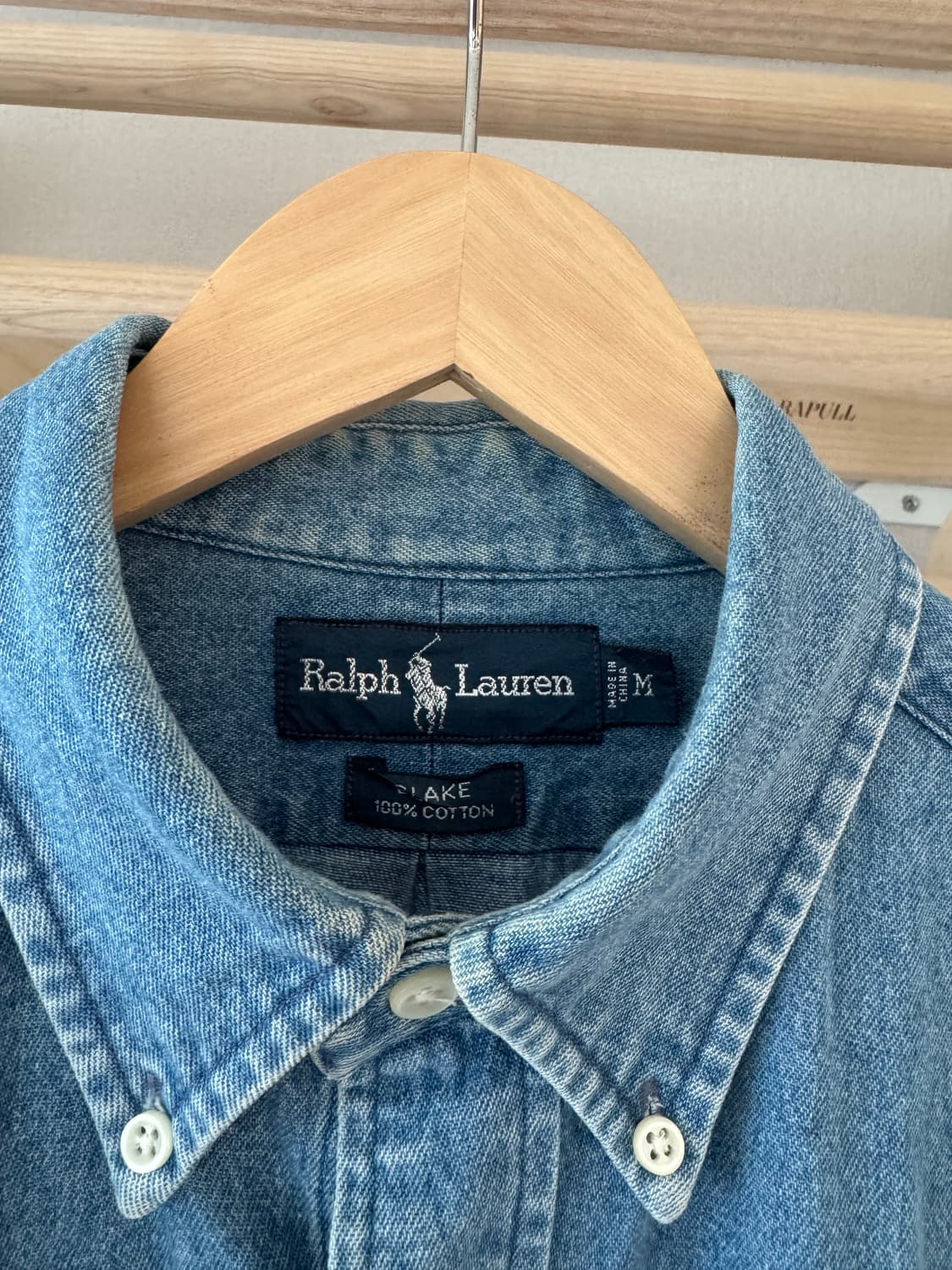 폴로 블레이크 데님셔츠 청셔츠 상품이미지4