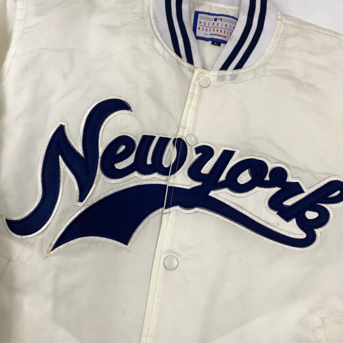 로고어틀레틱 MLB 뉴욕 양키스 자수 빅로고 바시티 점퍼 (105) 상품이미지3