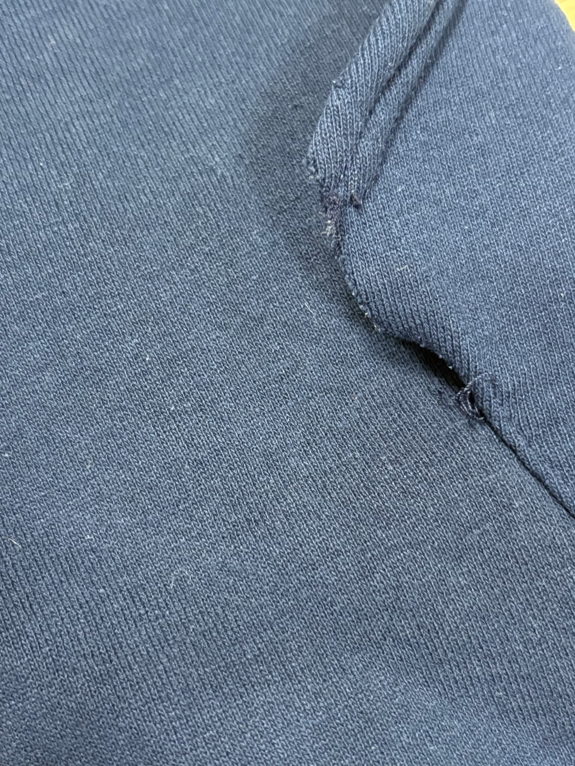 90s 빈티지 러셀 후드집업 네이비 상품이미지8