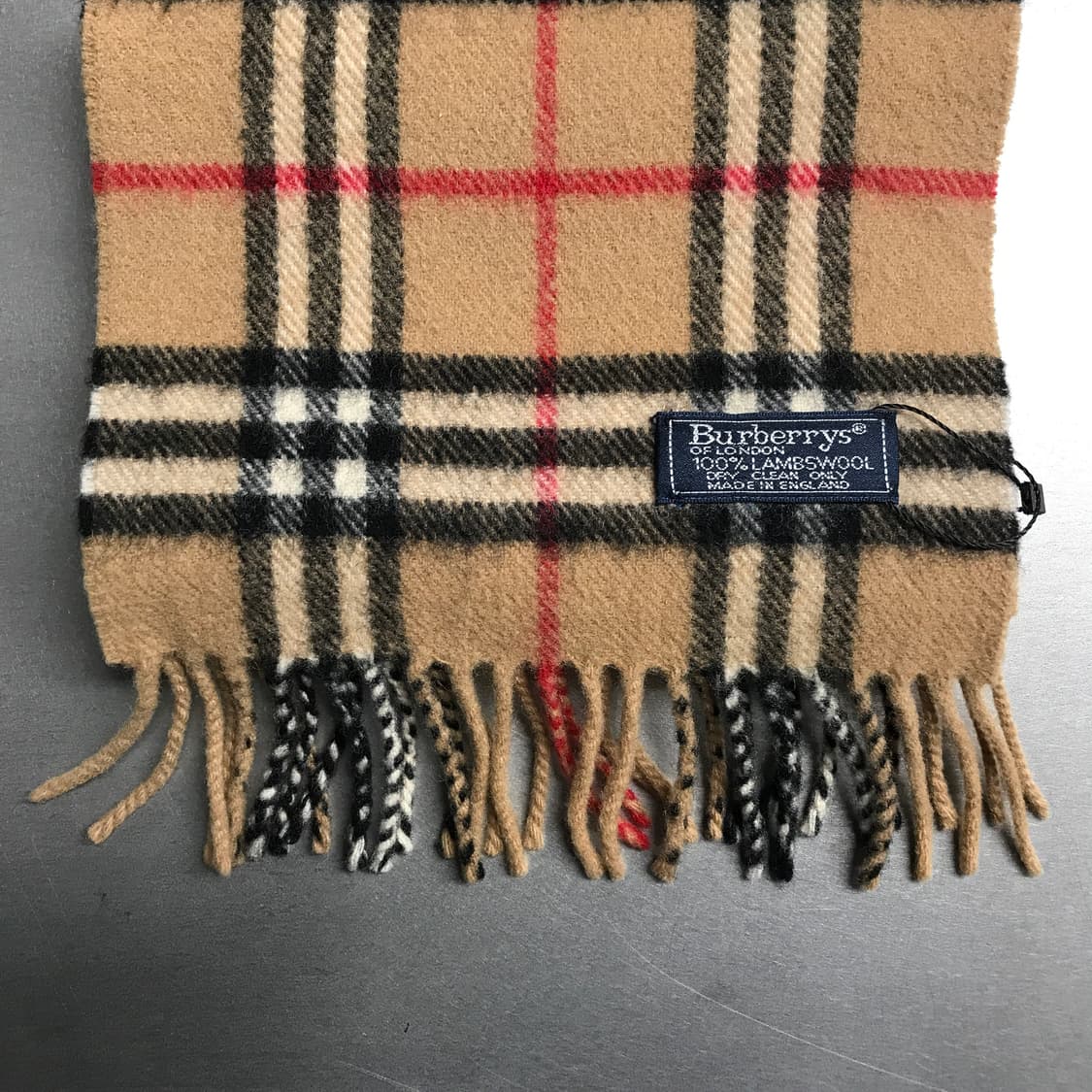 버버리 정품 램스울 머플러 베이지 상품이미지2