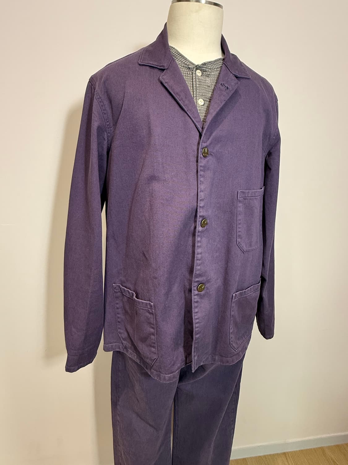 LVC 선셋코트 1880 치노 셋업 퍼플 상품이미지3