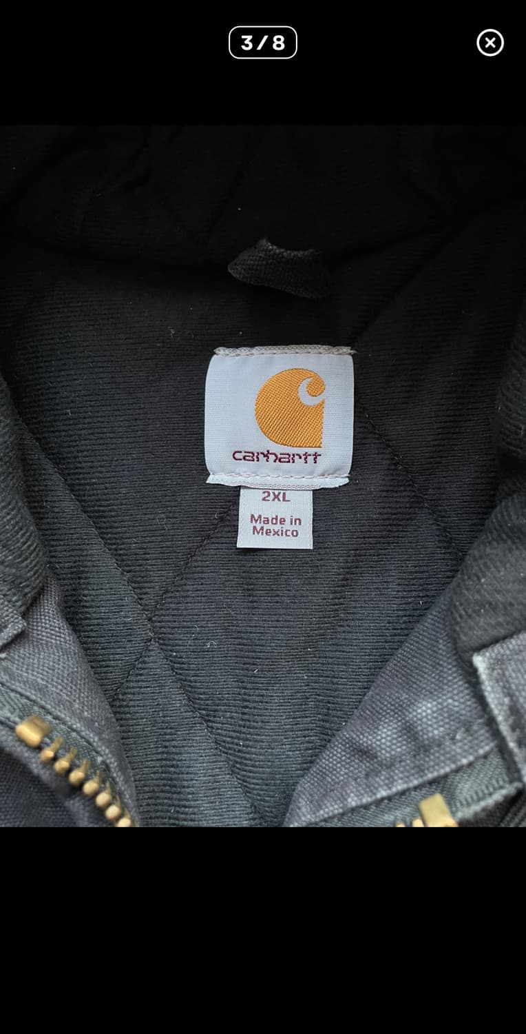 칼하트 J130 blk XXL 상품이미지4