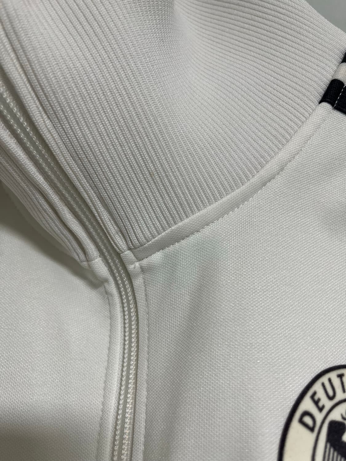 아디다스 독일 베켄바우어 트랙 탑 오프 화이트 상품이미지3