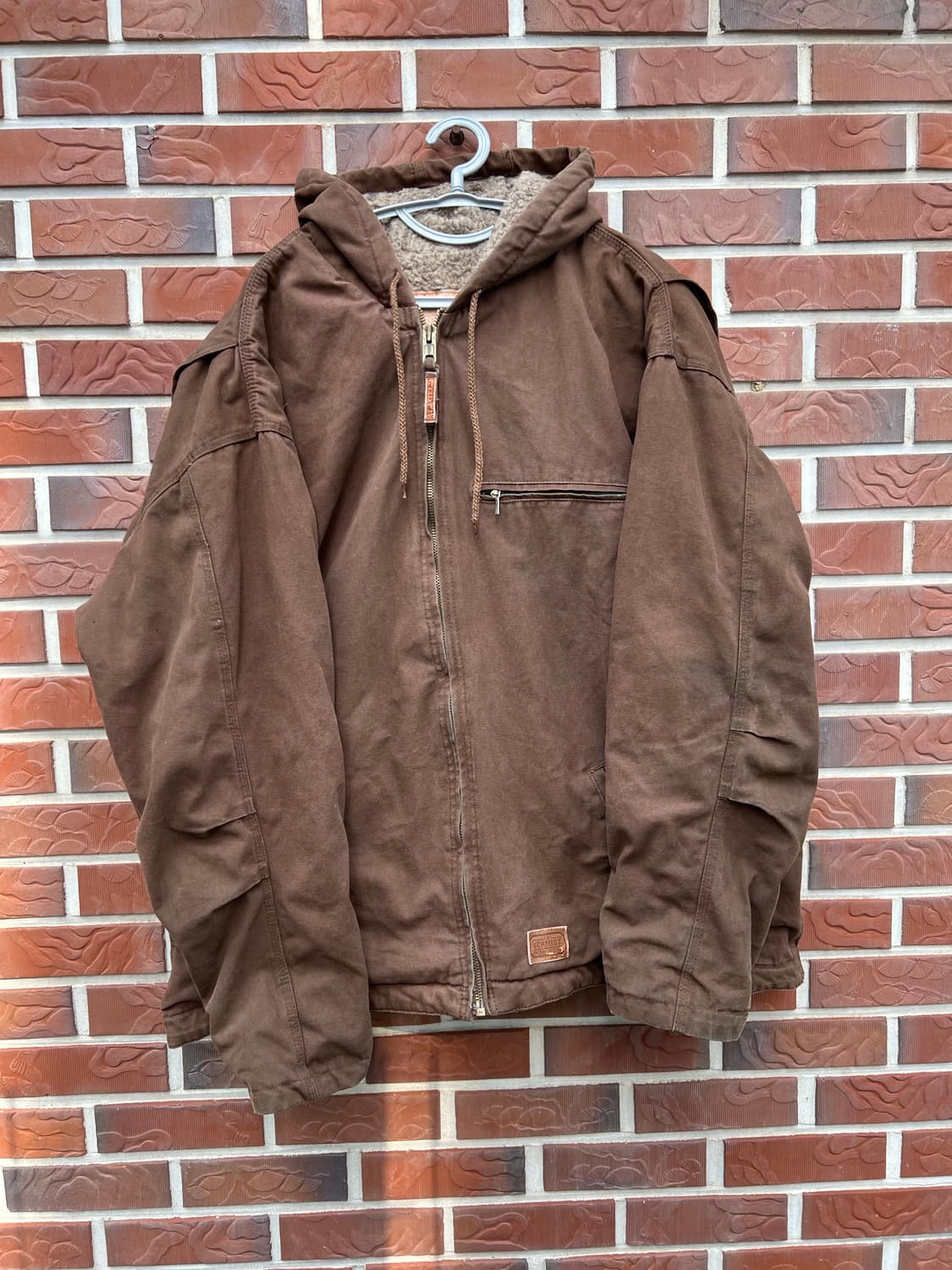 슈미트 워크자켓 초코브라운 3xl 빅사이즈 상품이미지1