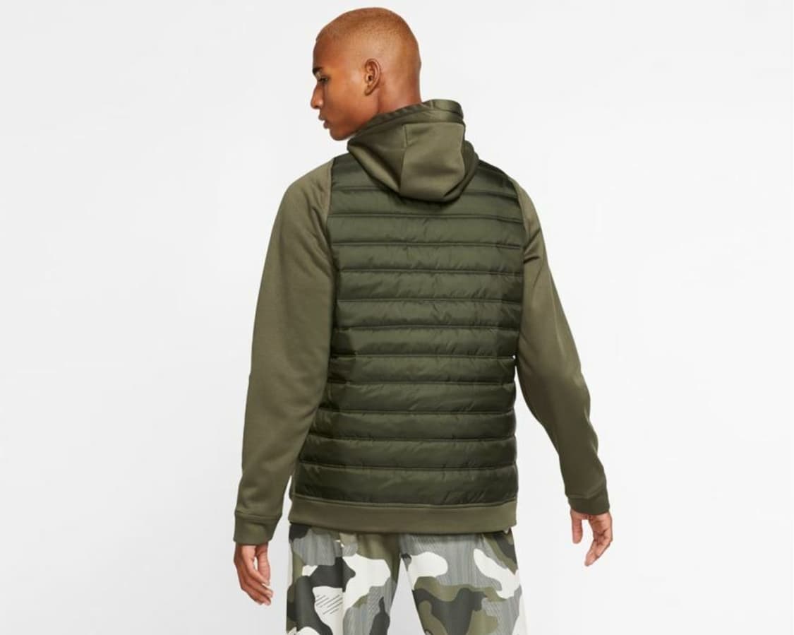 나이키 써마 윈터라이즈 풀집 후드 집업 자켓 카키 상품이미지10