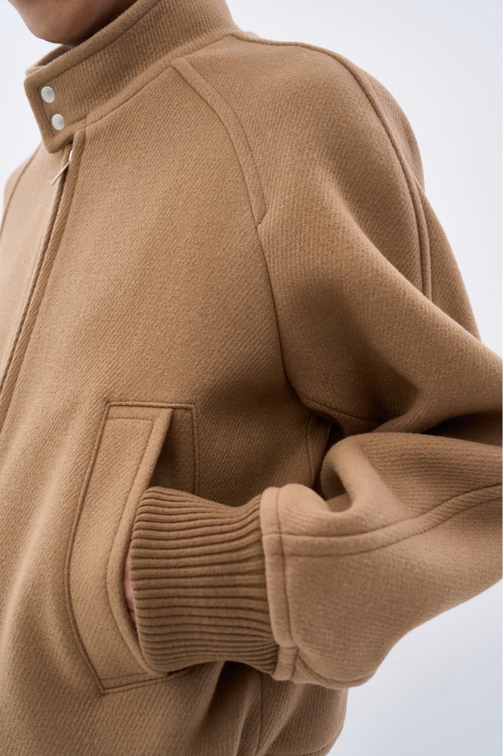 AFTER PRAY 리가즈 해링턴 블루종 Mocha S 사이즈 상품이미지6