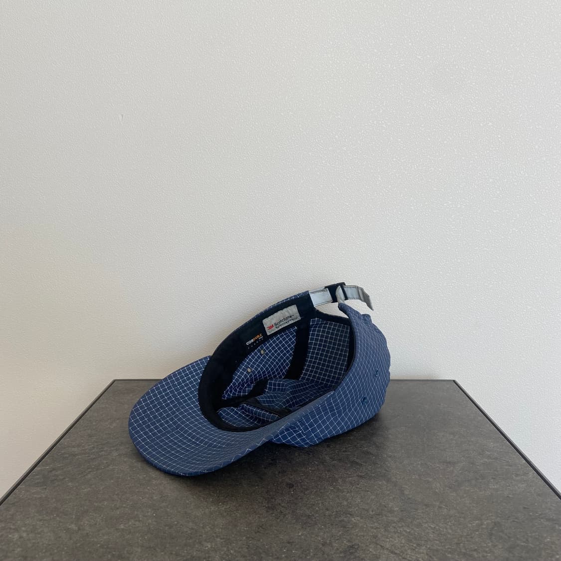 슈프림 립스탑 스카치 네이비 박스로고 캠프캡 모자 상품이미지6