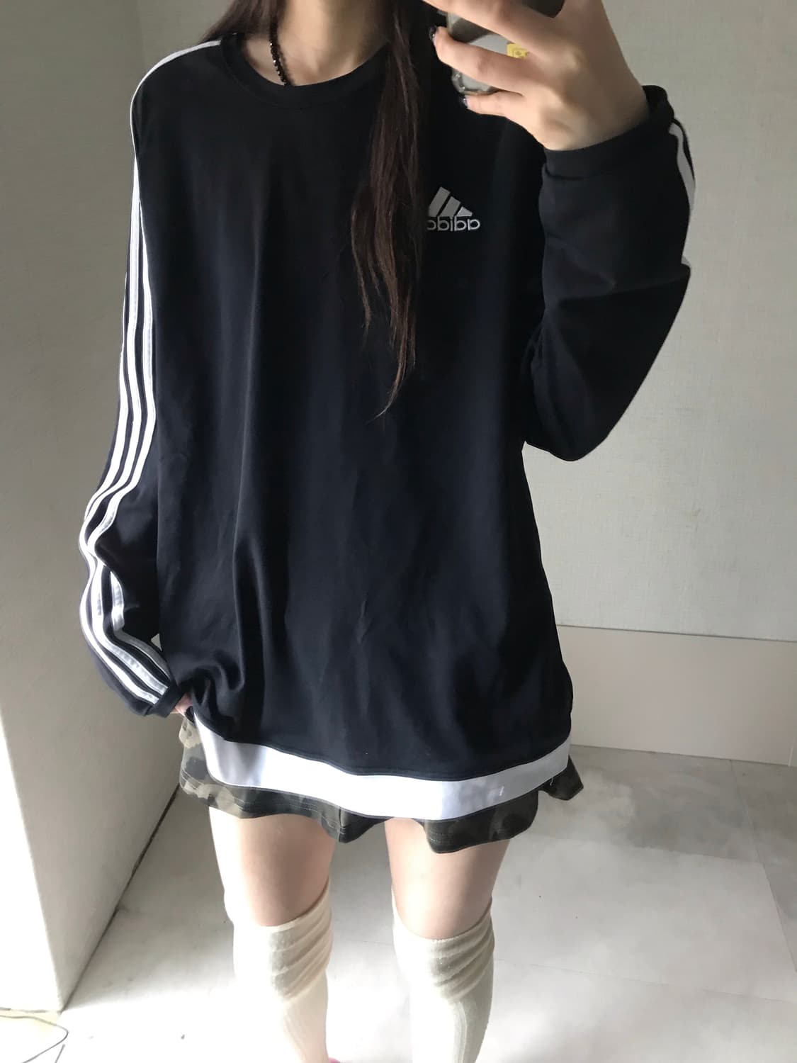 아디다스 검흰 롱슬리브 상품이미지3