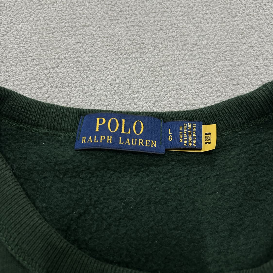 폴로 랄프로렌 신형 그린 맨투맨 L 상품이미지2