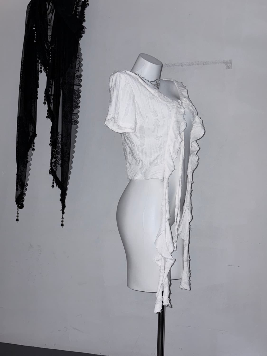 페어리그런지 3pcs 드레이프 대미징 천사깔 상품이미지9