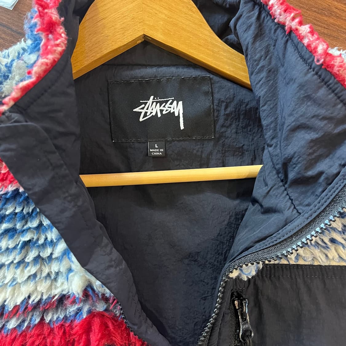 스투시 쉐르파 멀티컬러 베스트 상품이미지3