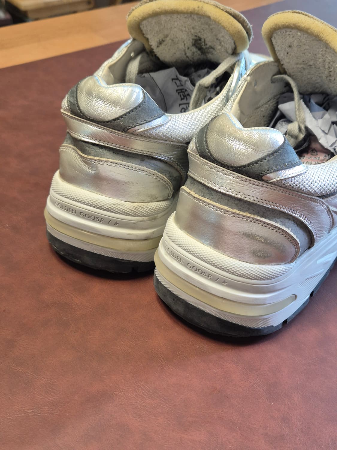 265-270(42) 정품 골든구스 대드스타 스니커즈 상품이미지5