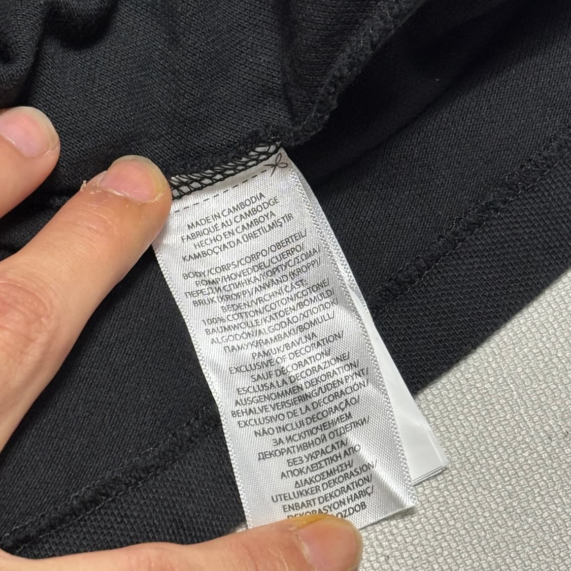 🫶🏻 폴로랄프로렌 블랙 카라 반팔 티셔츠 🫶🏻 상품이미지5