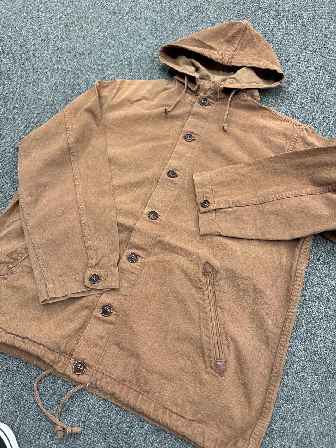 풀카운트 빈티지 코튼 후드자켓 상품이미지2