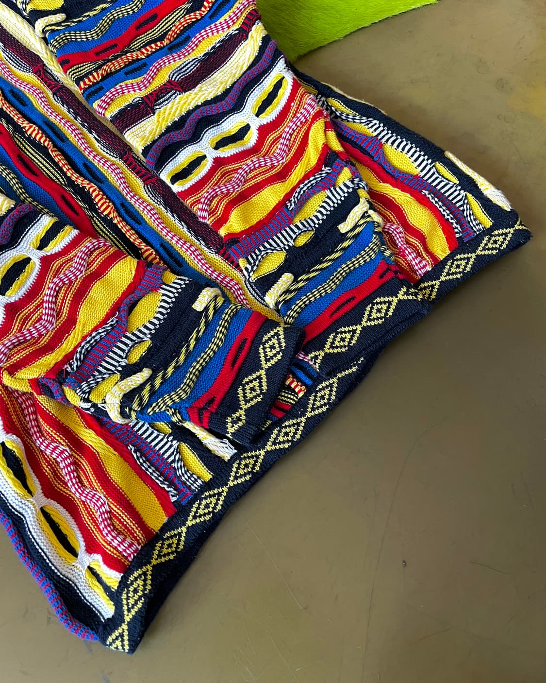 90s COOGI 3D Cable Pattern Knit Sweater 상품이미지9