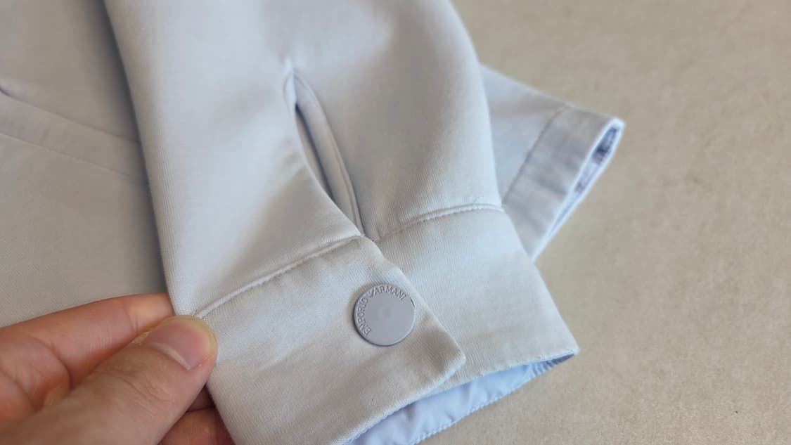 엠포리오 아르마니 오버핏 이글 로고 후드 집업  상품이미지8