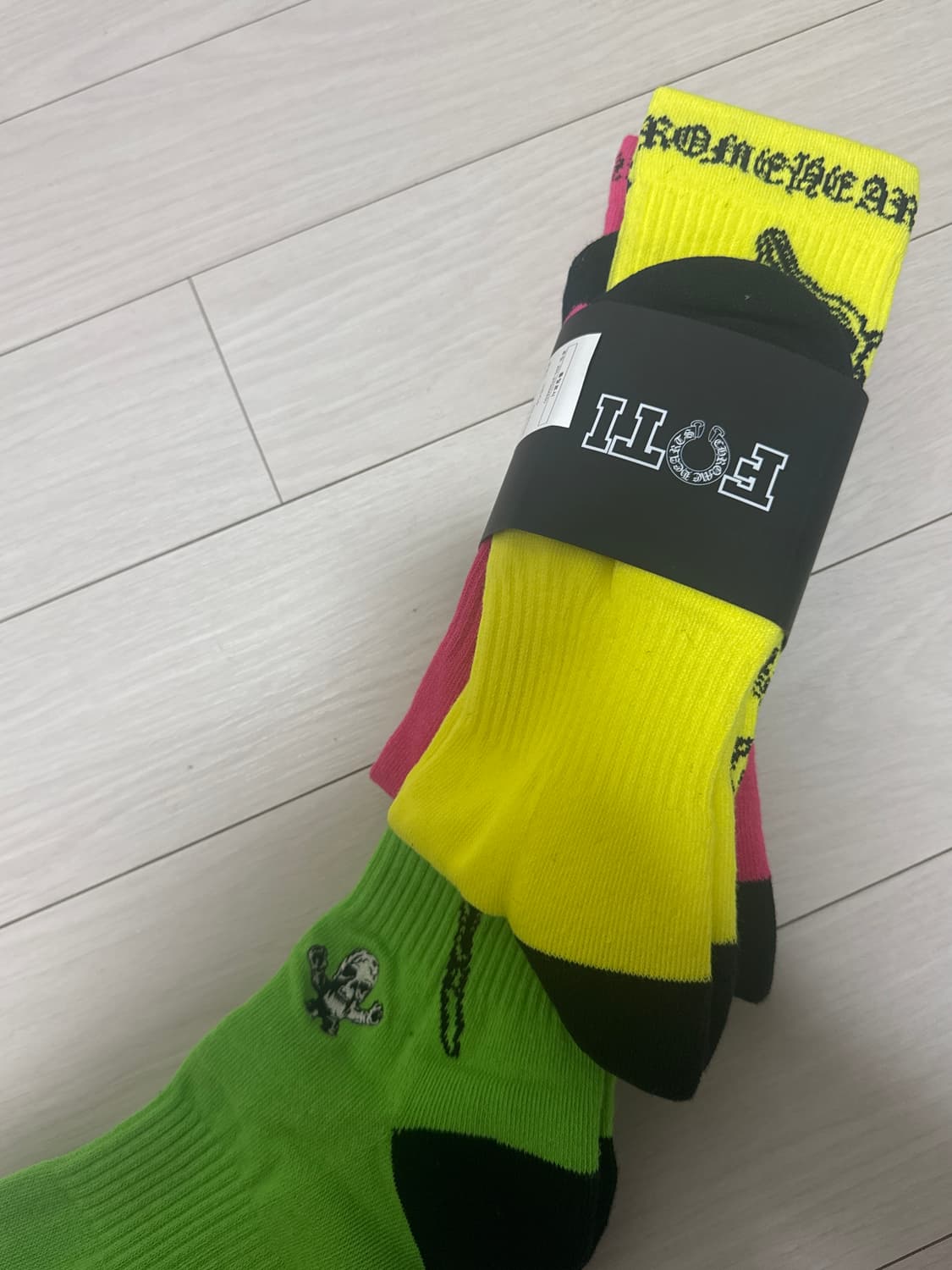 [신세계 본점]크롬하츠 양말 FOTI M사이즈 판매합니다(켤레당 17) 상품이미지3