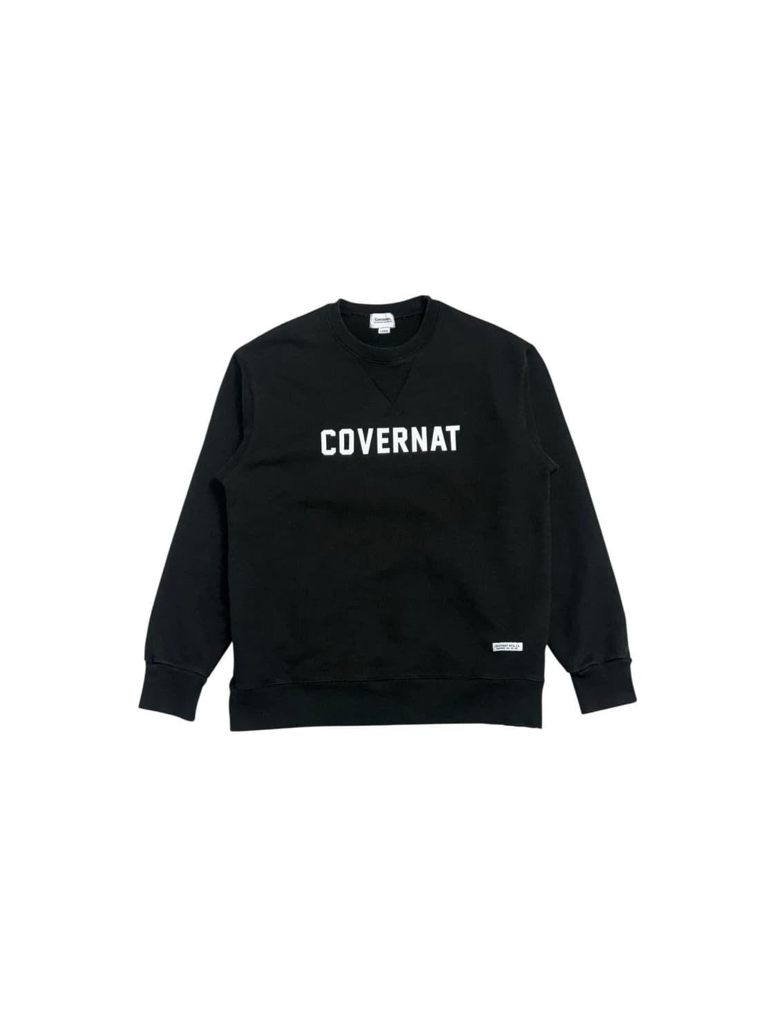 커버낫 맨투맨 블랙 상품이미지1