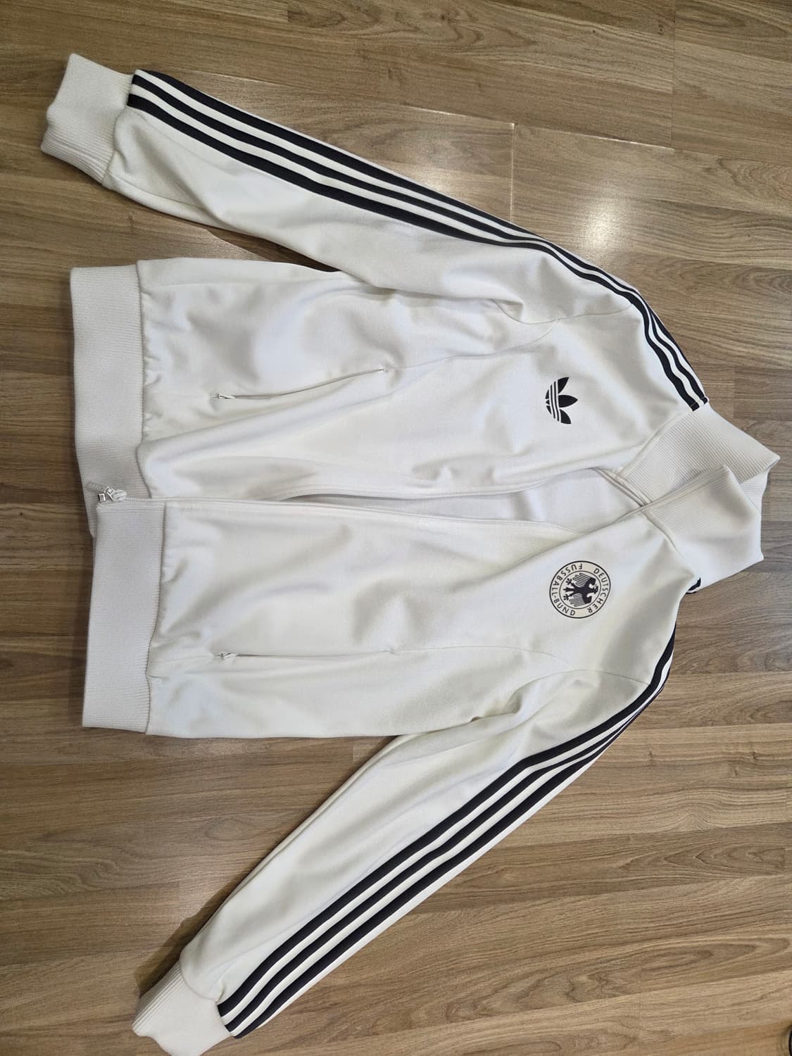 아디다스 베켄바우어 트랙탑 오프회이트 2XL  상품이미지1