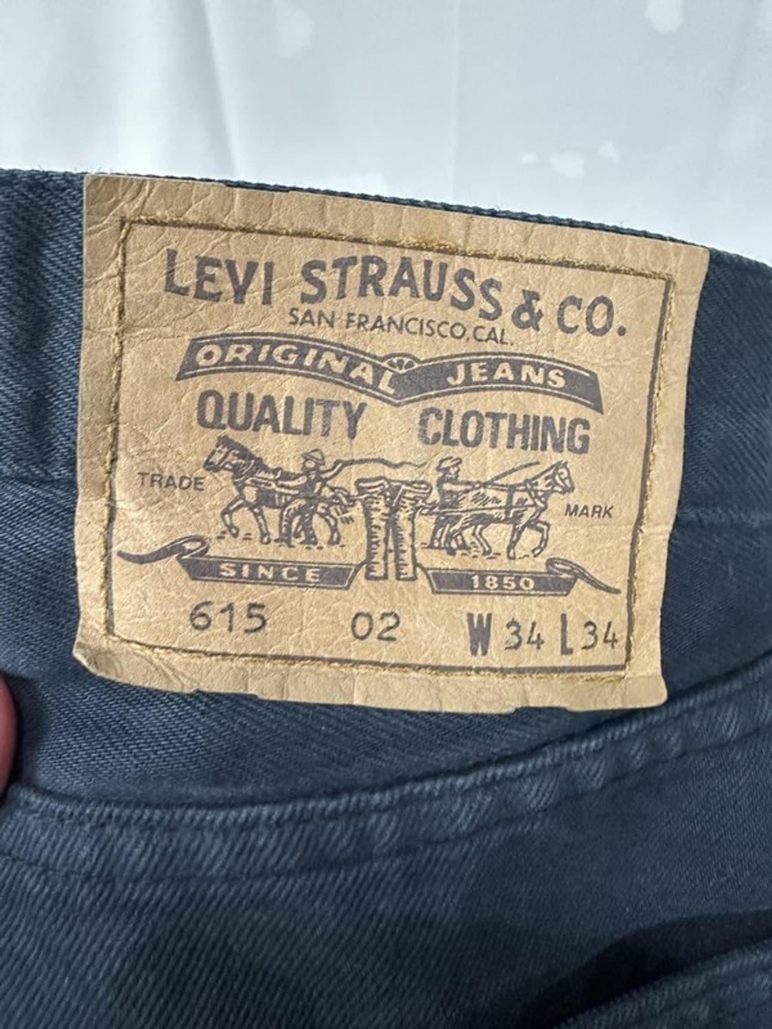 [W34L34] LEVI'S 리바이스615 90s UK 빈티지 상품이미지5