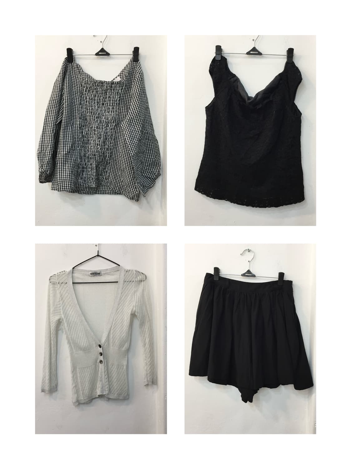 빈티지 가디건 코디세트 상품이미지5