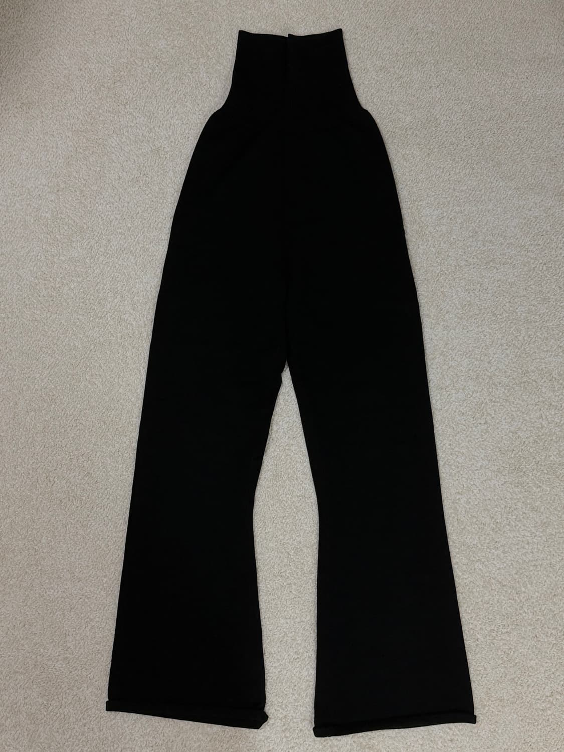 [에이치덱스 HDEX] 니트 크롭 후디 집업, 니트 부츠컷 팬츠 (M) 상품이미지6