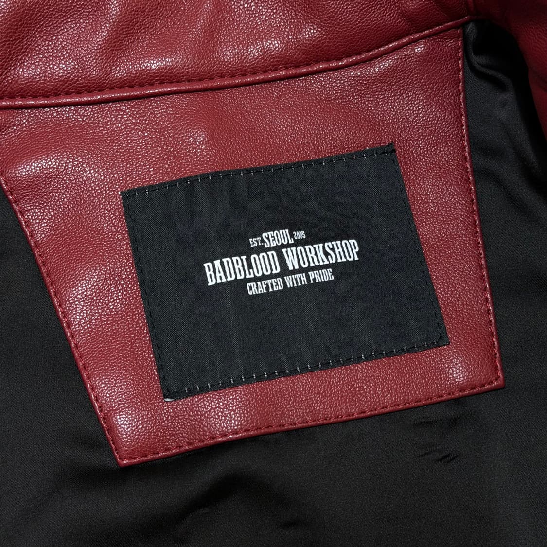 BADBLOOD 91 크롭 모터사이클자켓 상품이미지8