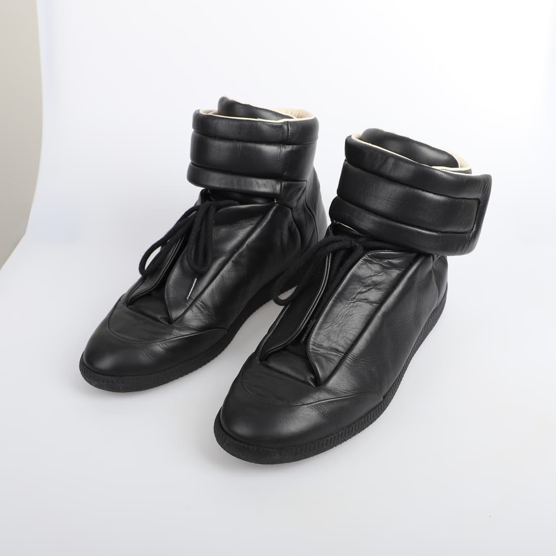 43 / Maison Margiela 마르지엘라 퓨쳐 하이탑 블랙 상품이미지1