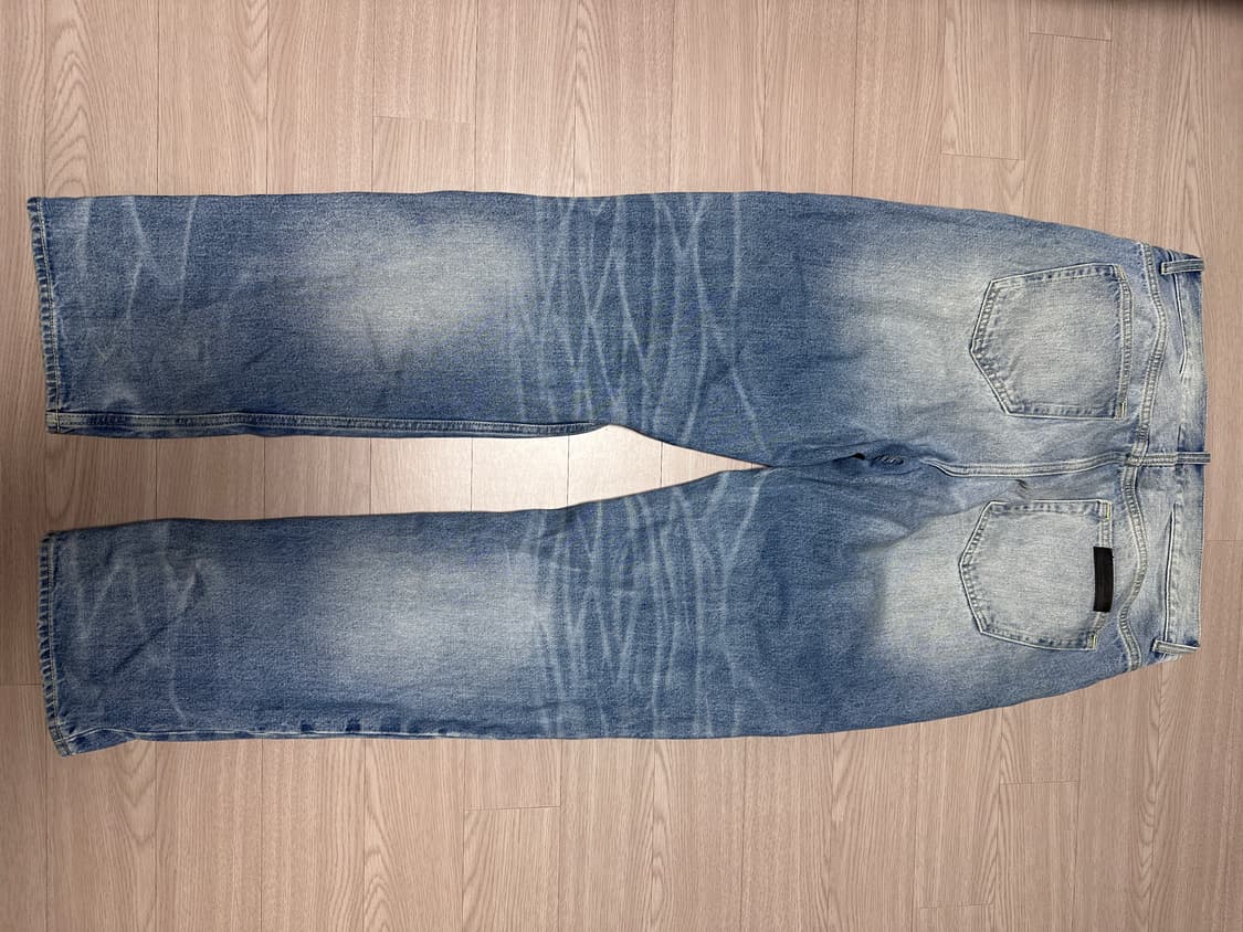 에센셜 5 포켓 진 인디고 22fw 34 size 상품이미지3